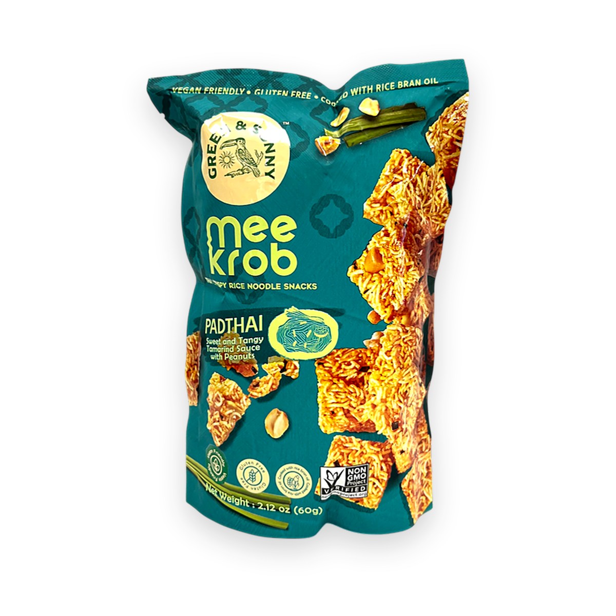 Green & Sunny - Mee Krob Pad Thai Sweet and Tangy Tamarind Sauce with Peanuts 60g