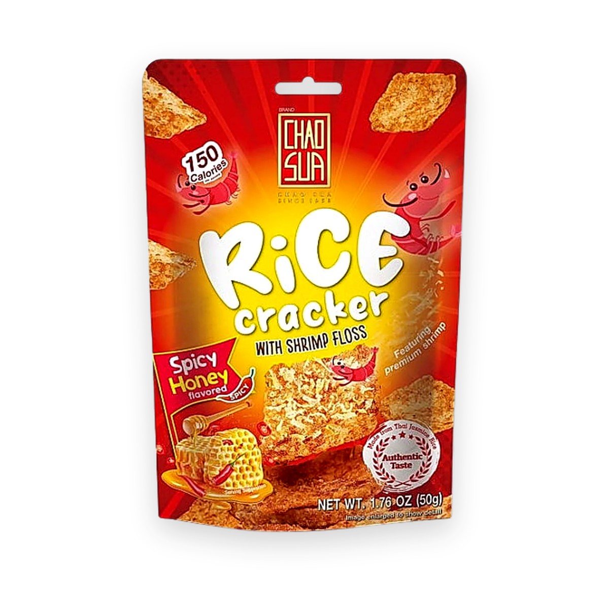 CS - Rice Cracker - Spicy Honey Shrimp 50g
