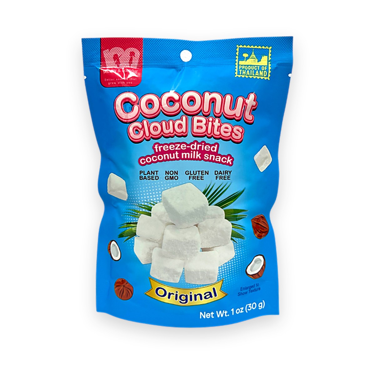 Melin & Maddie - Coconut Cloud Bites Original 30g