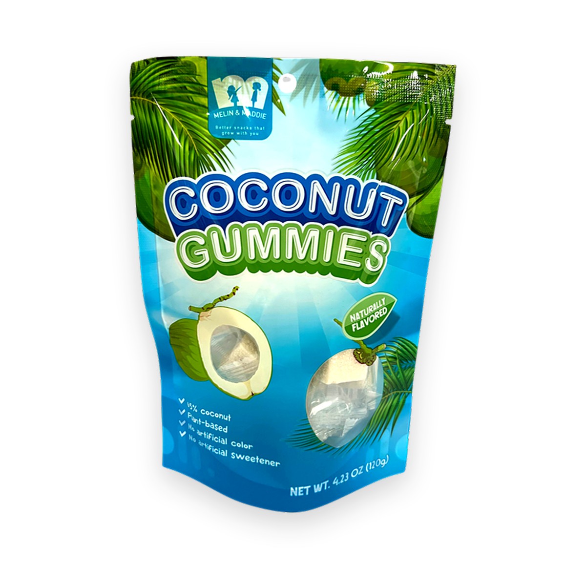 Melin & Maddie - Coconut Gummies 120g