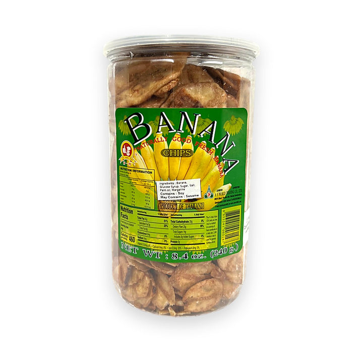 Mr.No.1 - Banana Chips "Round" 240g
