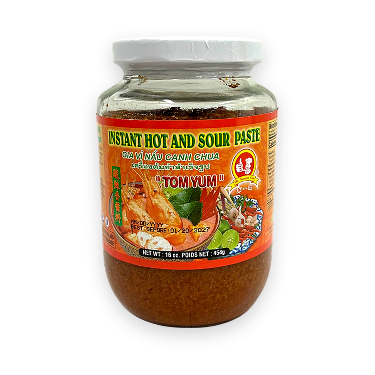 Mr.No.1 - Tom Yum Paste 454g