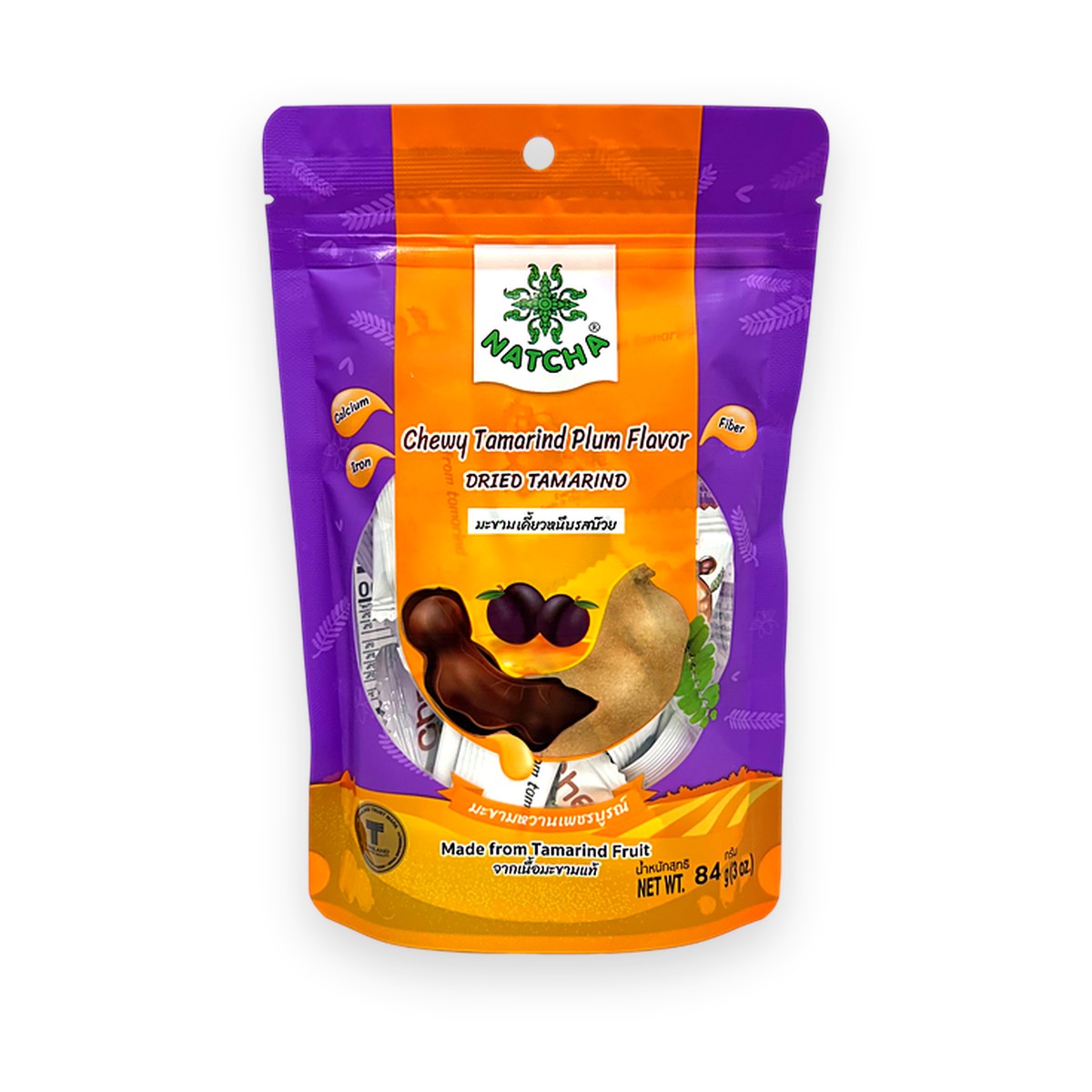 Natcha - Dried Tamarind Plum Flavor 84g