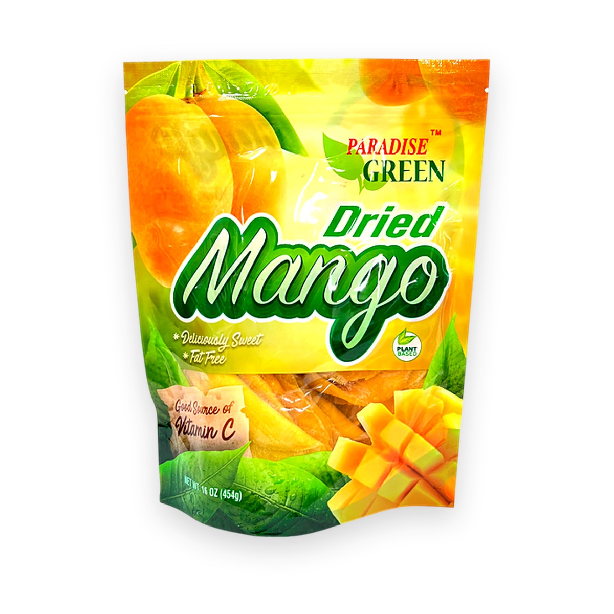 Paradise Green - Dried Mango 454g