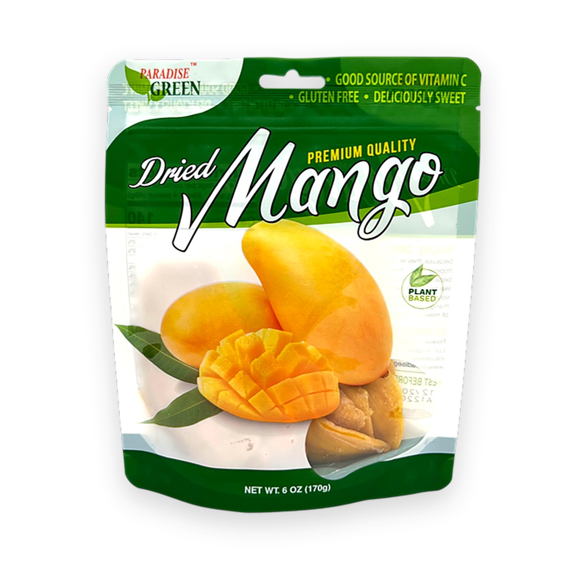 Paradise Green - Dried Mango Premium Quality 170g