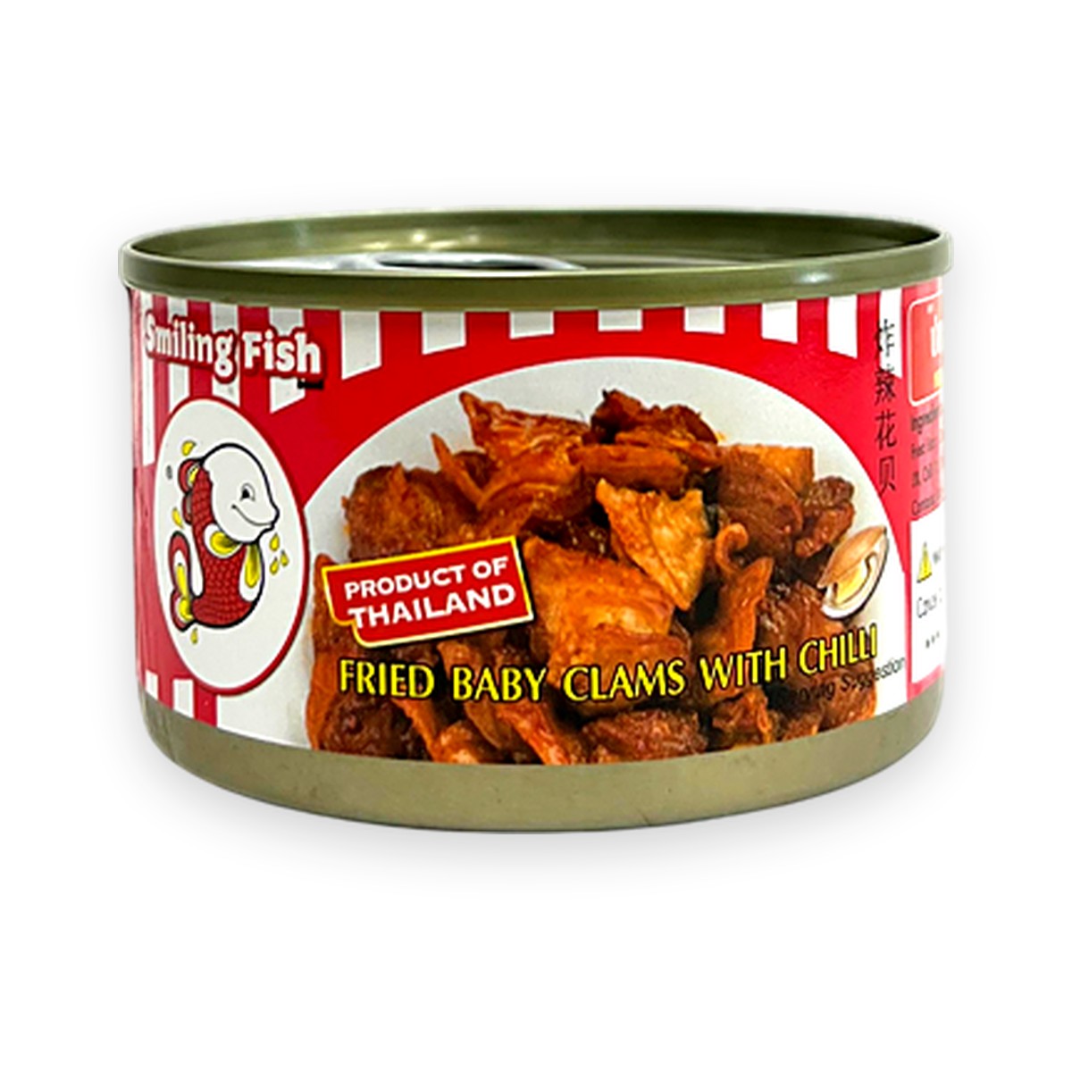 Smiling Fish - Fried Baby Clams with Chili 40g