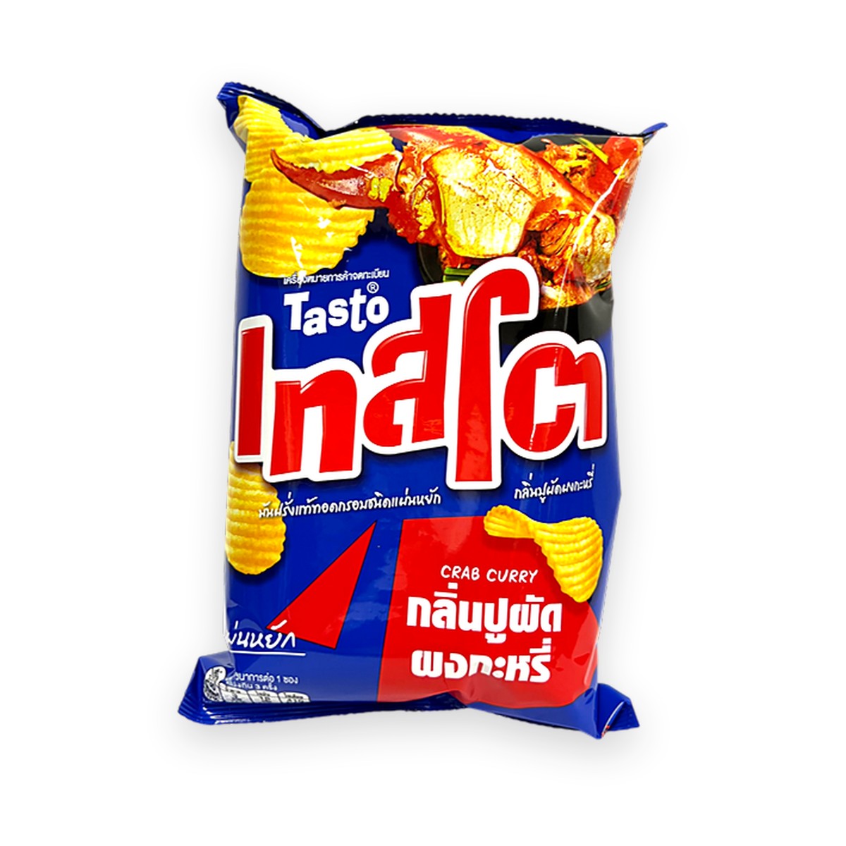 Tasto - Potato Chips Crab Curry Flavored 69g