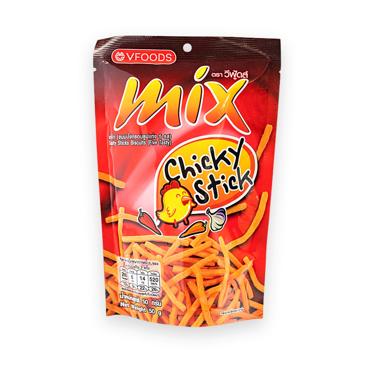 VFOODS - Chicky Spicy Stick 50g