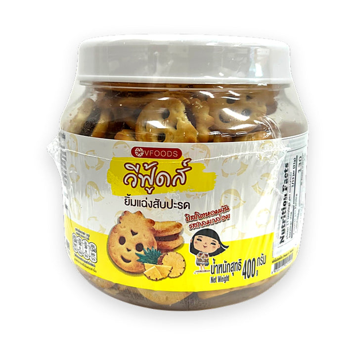 VFOODS - Smiley Biscuit Pineapple 400g